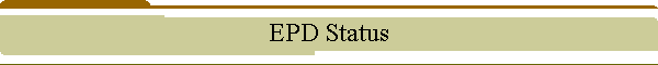 EPD Status
